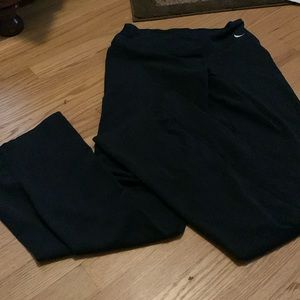 Nike dry fit flare leggings. Long length. Size small.
